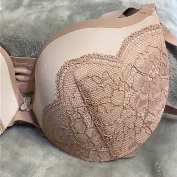 Maidenform 36 C Padded Lace Bra in Mauve - Picture 2 of 6